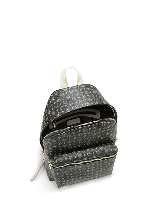 Zaino Heritage Logo Classic Nero/avorio POLLINI | TE8412PP03Q11/00C